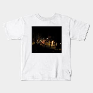 Venice city photography shopping during night Kids T-Shirt